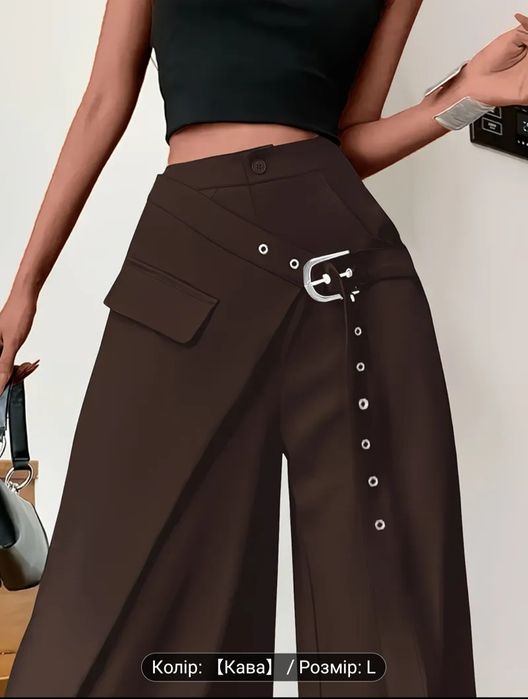 Штани жіночі шоколадні