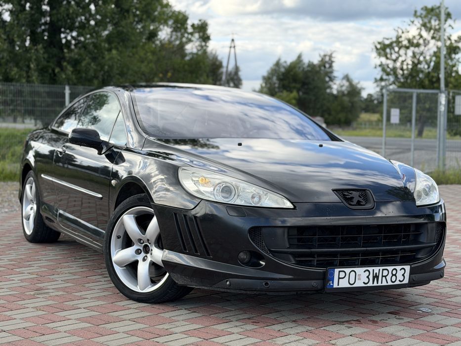 Peugeot 407 Coupe 2.7 HDi V6 BiTurbo • Automat • Full Opcja • Prywatne Raty
