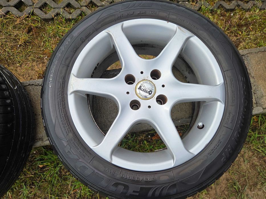 Koła na alufelgach od citroen c4