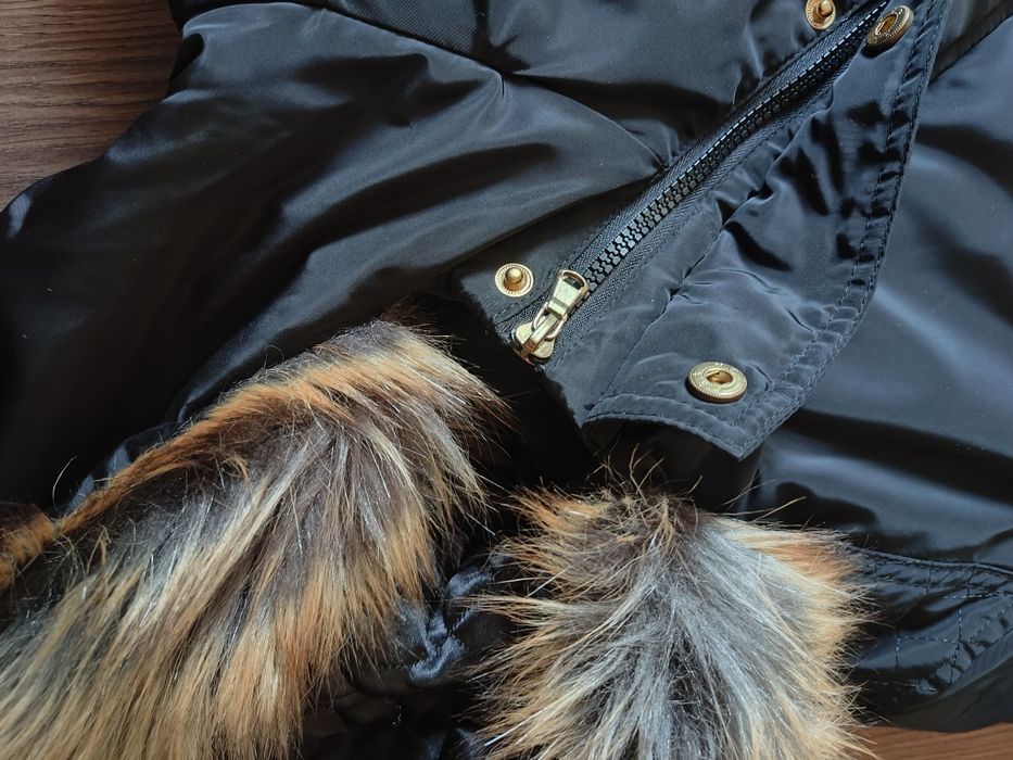 Аляска Куртка Internacionale Утеплена Y2K Flared Casual Drip Drill