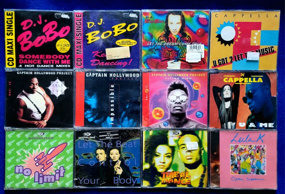 Много фирменных CD Eurodance, Techno (Snap, Masterboy, Pharao и др)