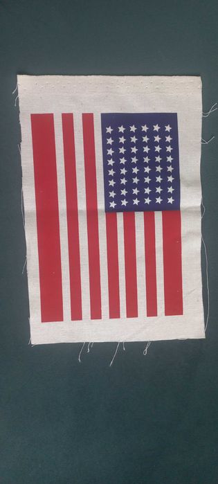 Flaga US Army WWII 82, 101 Airborne replika naszywka rekonstrukcja