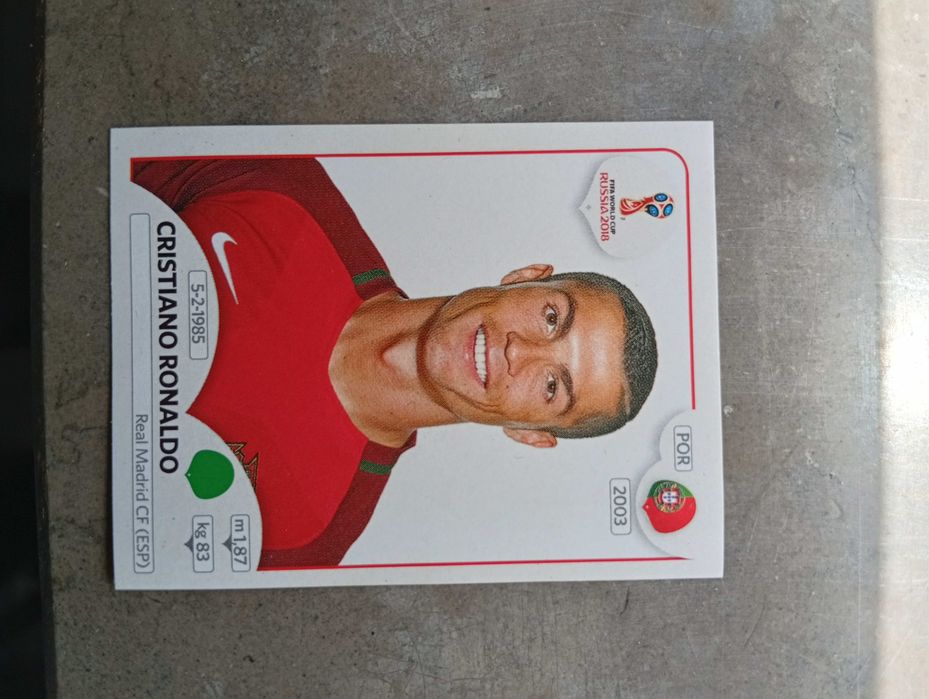Cromo Cristiano Ronaldo