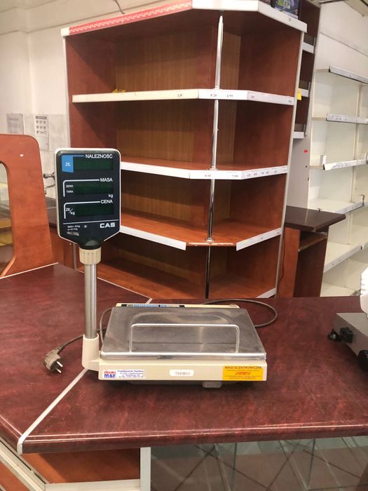Wagi sklepowe Cas i magazynowe z legalizacją
