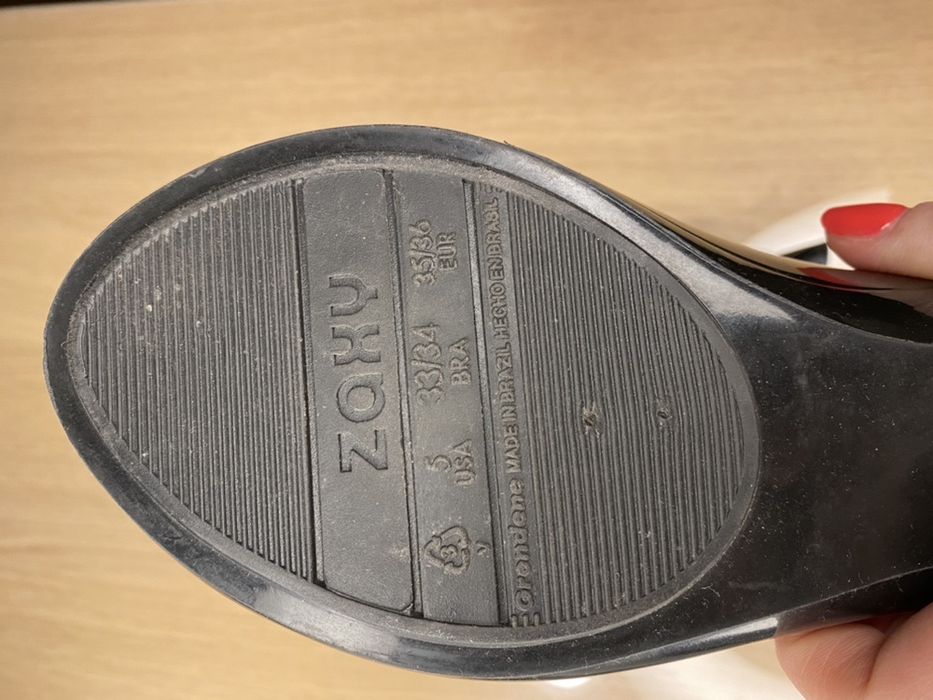 ZAXY baleriny czarne r. 35/36