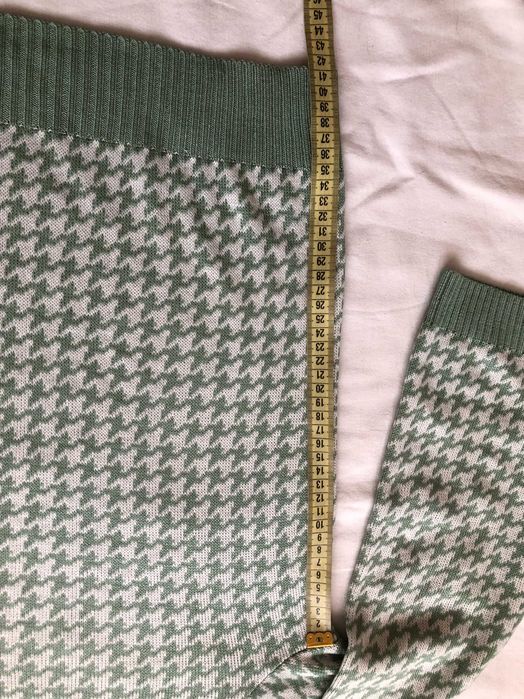 sweter damski wzór pepitka