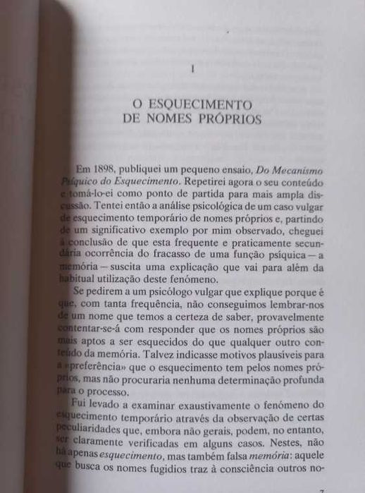 Psicopatologia da Vida Quotidiana - Sigmund Freud