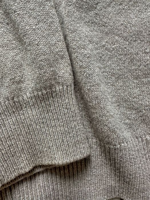 Чоловічий светр коричневий бежевий вовна F&F M 48-50