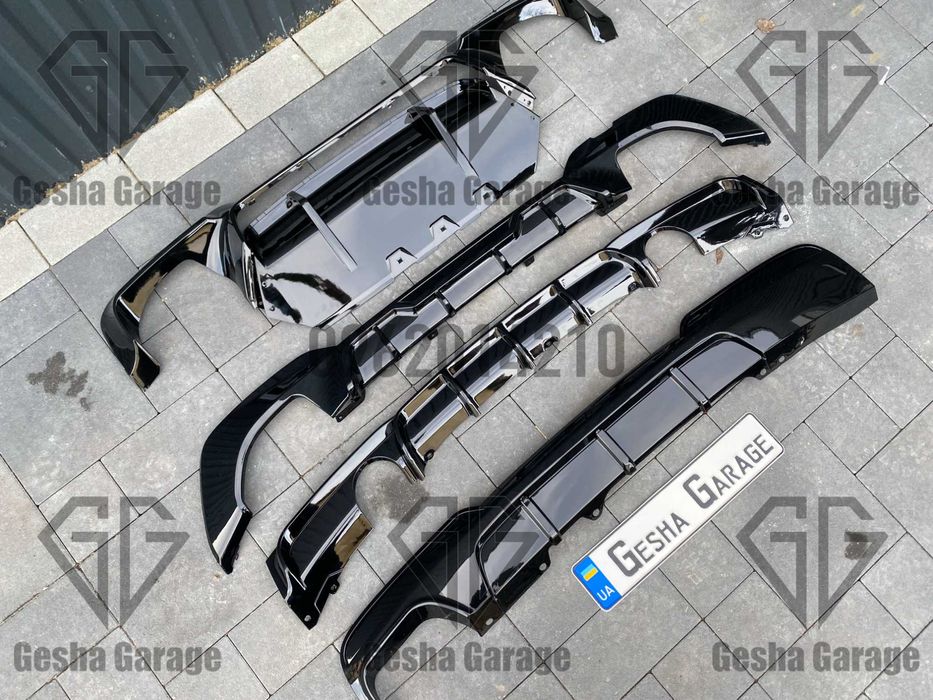 Диффузор заднего бампера спойлер BMW БМВ f30G20f32f33f36f10f11g30f90