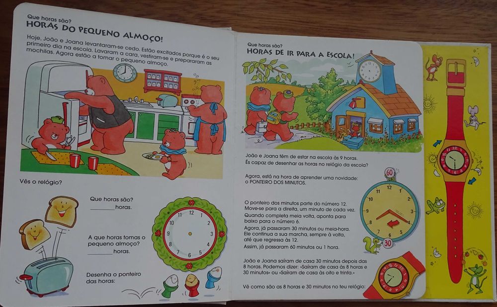 What Time Is It (Learn to Tell Time With Your Own Clock)64584843982977122