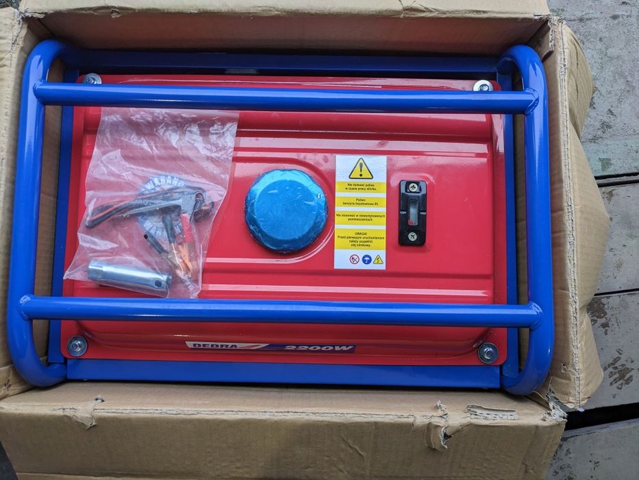 Бензиновий генератор DEDRA DEGB 2510 2,2 кВт