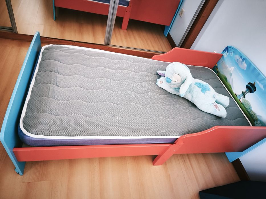 Cama Patrulha Pata  para criança com colchão