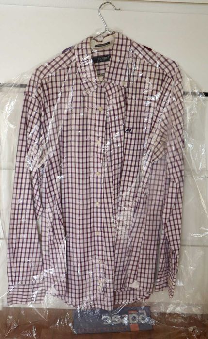 Camisa homem marca SACOOR ao xadrez