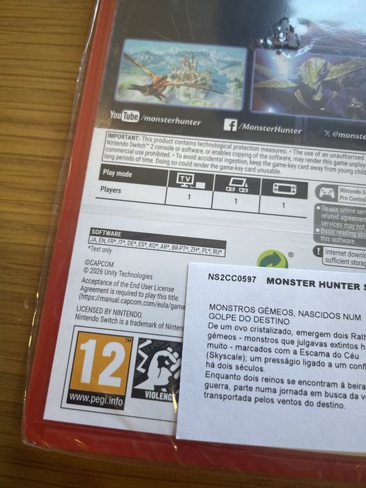 Monster Hunter Stories 3: Twisted Reflection | Novo & Selado | Nintendo Switch 2