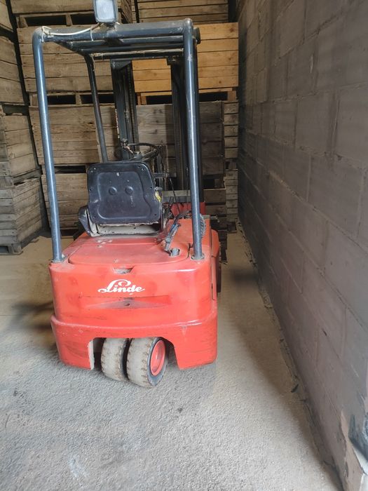 Wózek widłowy elektryczny Linde e15 triplex 4,80 cm , e16 , e14  ,e12