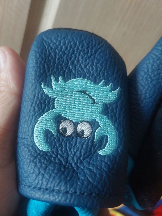 Пінетки з малюнком рака нові