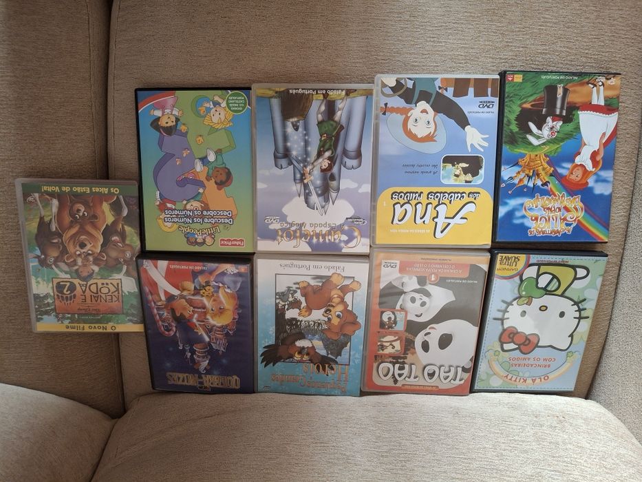 Dvds originais histórias infantis