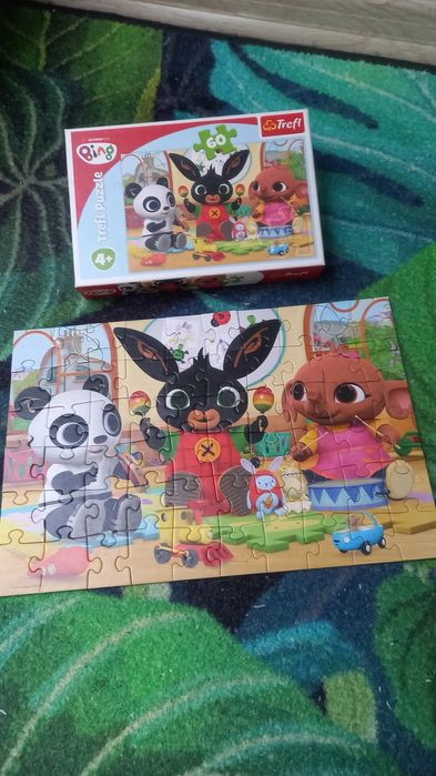 Puzzle Bing  60 elementów, stan idealny