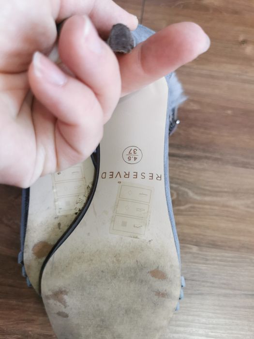 Buty na obcasie sandały na szpilce szpilki sandałki Reserved 37