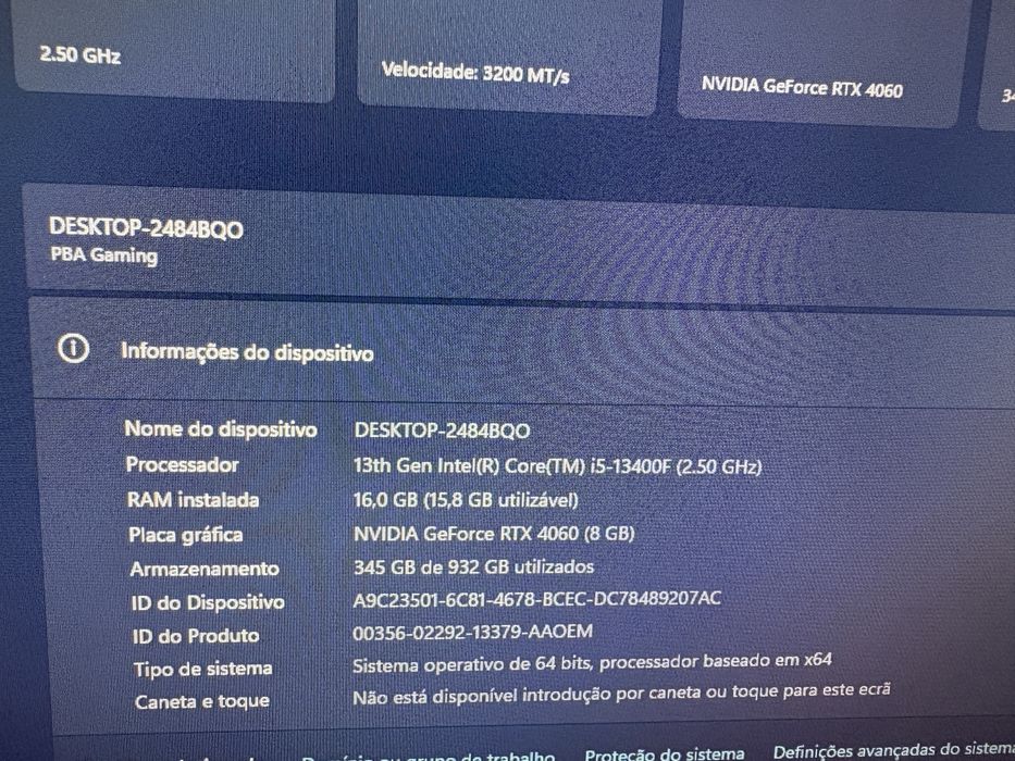 Torre asus gamimg