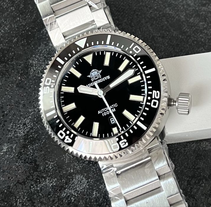 Механічний дайвер WR 1000m Addiesdive MY-H6  Miyota 8215 Часы мужские механические