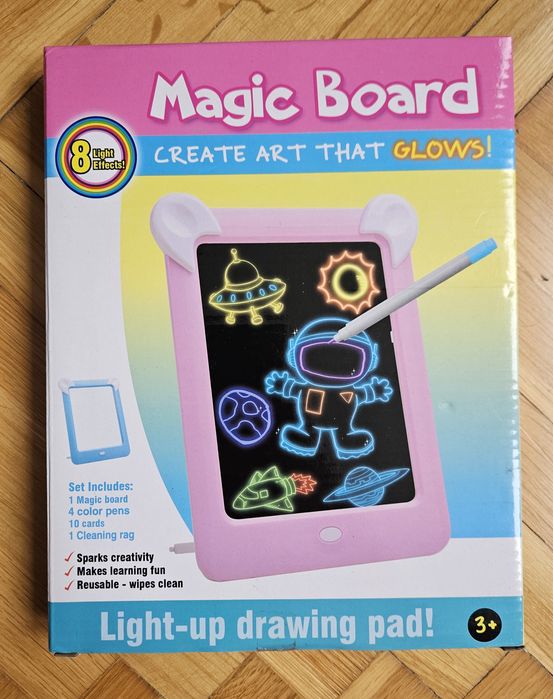 Magic Board Tablica podświetlana do rysowania   NOWA