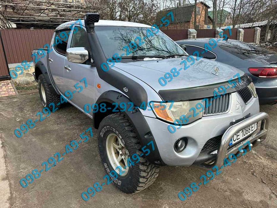 Накладки на арки расширители лаптеры Mitsubishi L200 l 200 л200 06-15