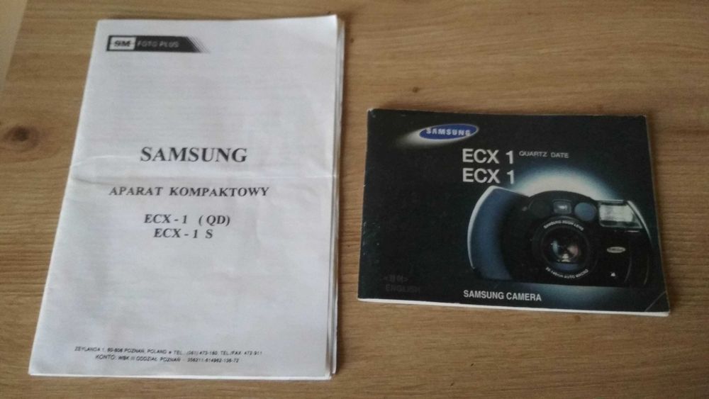 Aparat fotograficzny Samsung ECX 1