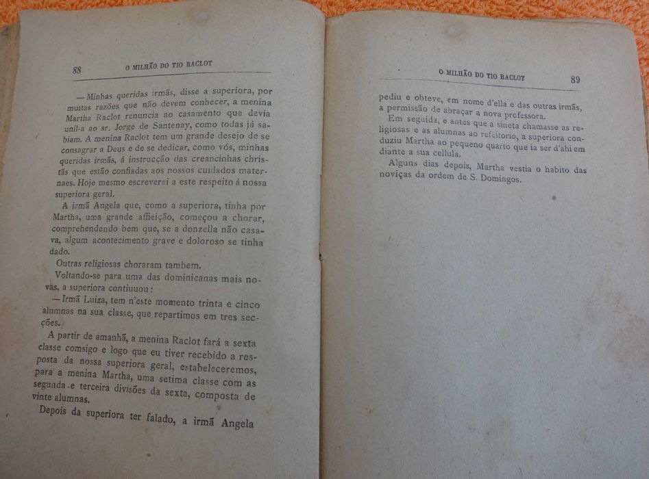 Coleção Económica – O Milhão do Tio Raclot 1902