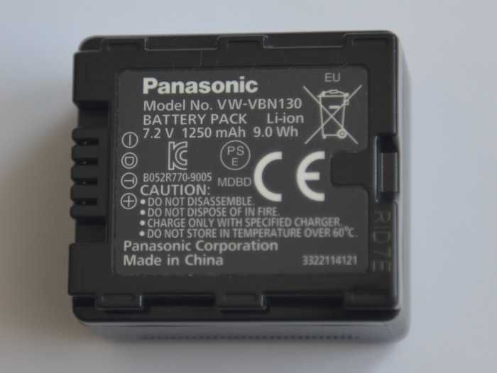 PANASONIC VW-VBN130  Akumulator  Oryginał
