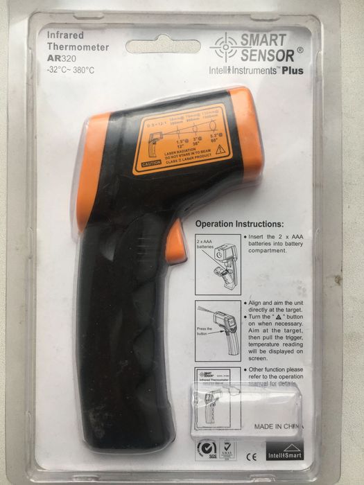пирометр термометр Smart sensor AR320/360A+