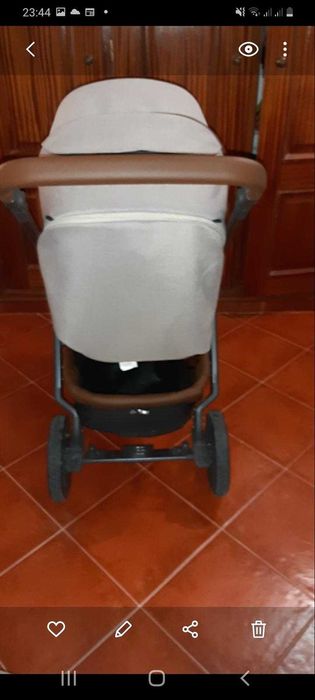 Carrinho de bebe da chicco + Ovo Como Novo