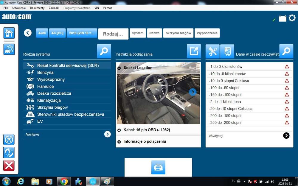 instalacja oraz Naprawa WOW wurth Autocom Delphi diagbox i inne