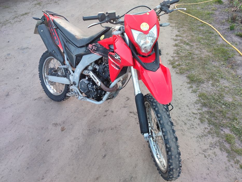 Вилка та інше на Loncin 250