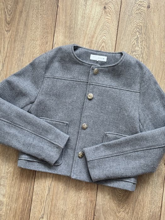 Укорочений піджак zara