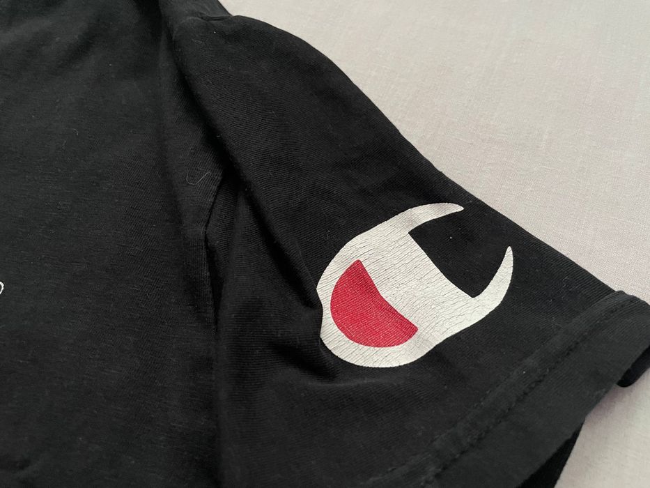 hampion футболка чорна