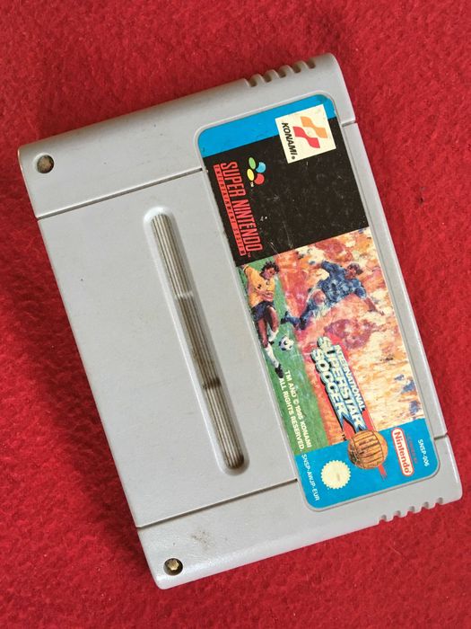 Gra do snes Intrnational Superstar Soccer-Super Nintendo