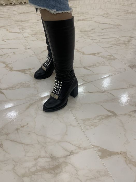 Продам сапоги кожаные Milli Gold