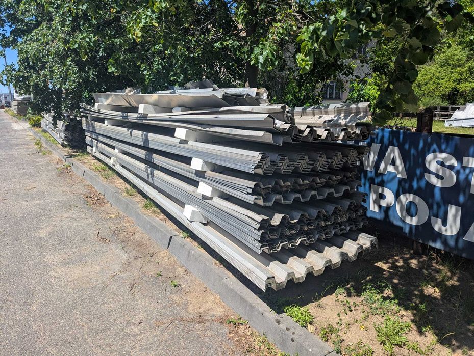 trapezowa blacha dachowa aluminiowa 710 cm Alu