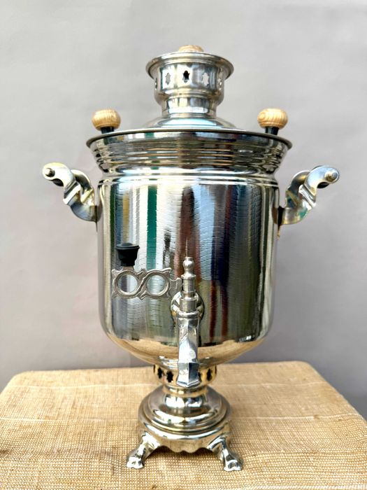 Самовар на дровах ТУЛА зшв  с трубой  5 и 7 литров