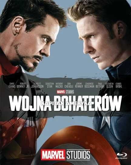 Kapitan Ameryka: Wojna bohaterów Blu-ray (Nowy w folii)