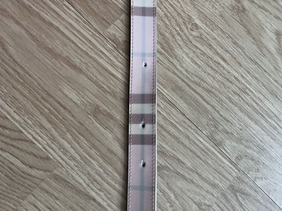 Pasek w krate Burberry