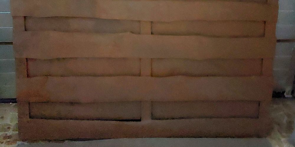 Przęsło Ogrodzeniowe Panel Płot  Drewniany Impregrowany 2 szt