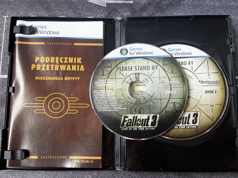Gry na PC Fallout 1, 2, Tactics, 3 GOTY, New Vegas Ultimate Edition, 4