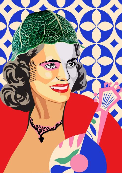 Ilustração "Amália"