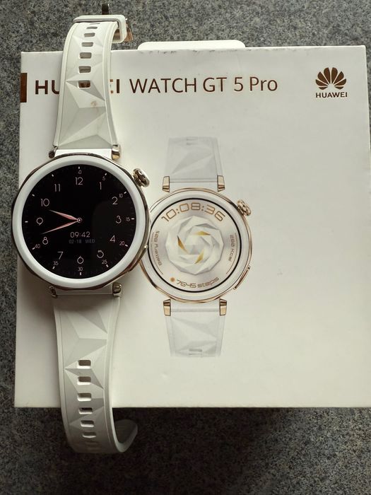Smartwatch Huawei GT5 Pro na gwarancji 100% sprawny