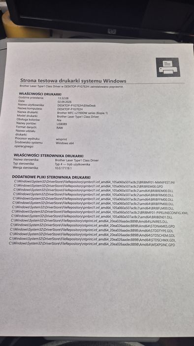 Drukarka Brother MFC-L2700DW wifi