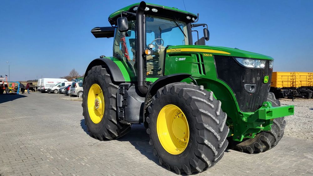 John Deere JD 7250R, AutoPower, I-szy właściciel, stan bdb!  Finansowanie 0% na 2 lata! Przetestuj ciągnik ZA DARMO! 7260,7280,7230