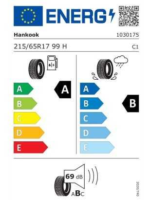 Opony 215/65 R17 99H Hankook Letnie 4 szt.