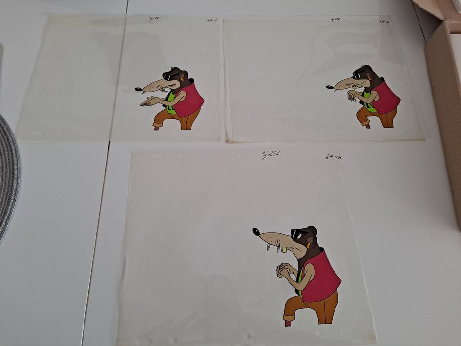 Folie animacyjne "Karypel kontra groszki"